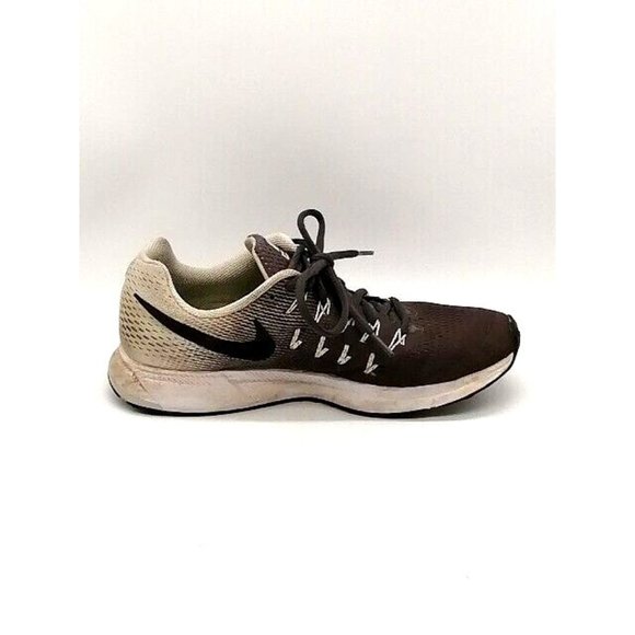 Nike Womens Sneaker Zoom Pegasus 33 Gray Lace Up Running Shoe Low Top Padded‎ 9 - Picture 2 of 11